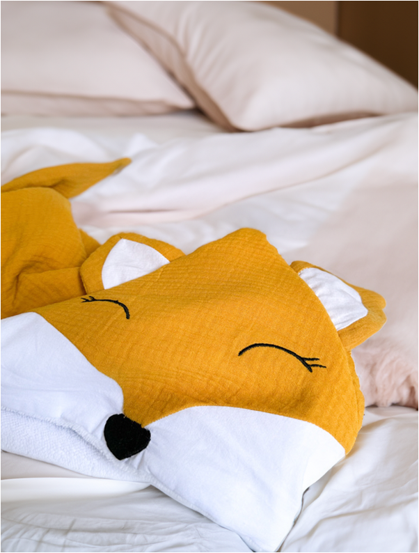 Sortie de Bain – Douceur & Chaleur pour les Petits Museaux 🦊