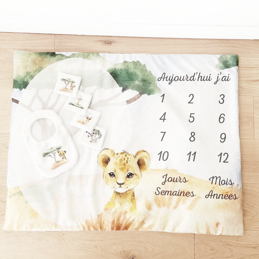 Tapis d’éveil Étape – Un espace évolutif pour les découvertes de bébé 🦁✨
